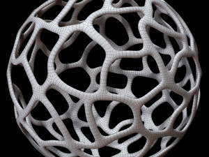 Sphere Voronoi 3D Model