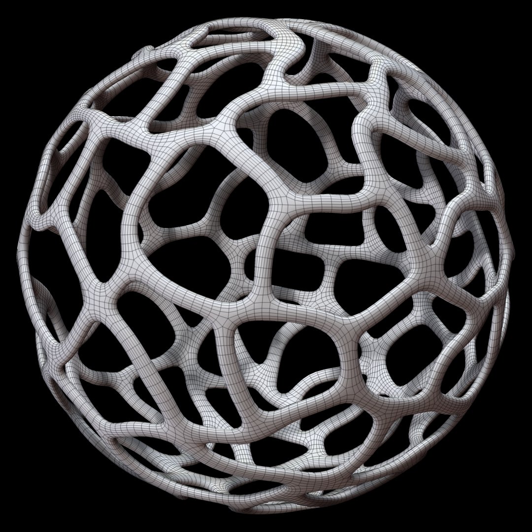 3d модель сферы