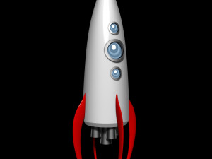Space Rocket 3D Модель
