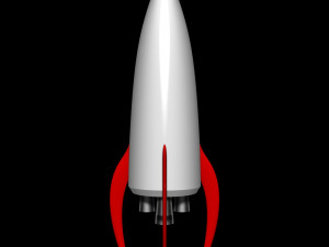 Space Rocket 3D Модель