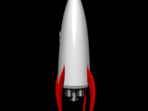 Space Rocket 3D Модель