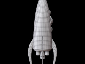 Space Rocket 3D Модель