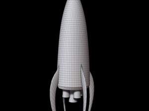 Space Rocket 3D Модель