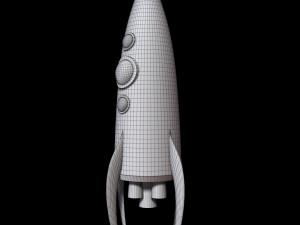 Space Rocket 3D Модель