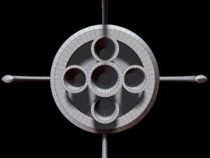 Space Rocket 3D Model