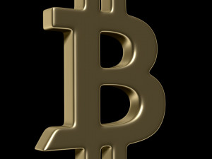 Bitcoin 3D Model