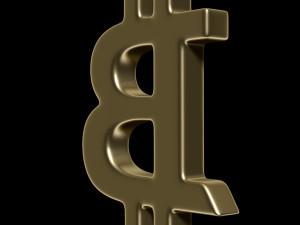 Bitcoin 3D Model