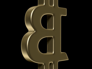Bitcoin 3D Model