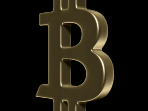 Bitcoin 3D Model
