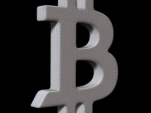 Bitcoin 3D Model