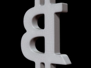 Bitcoin 3D Model