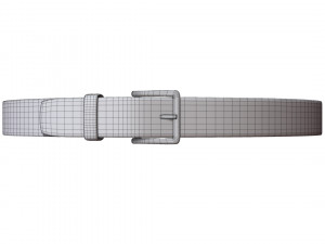 Belt Leather 3D 模型