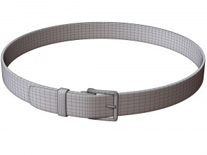 Belt Leather 3D 模型