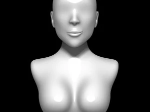 पुतला सिर 3D मॉडल