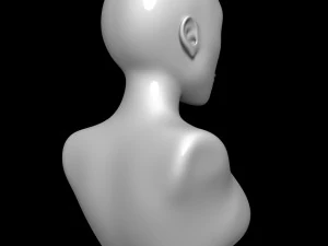 Mannequin head 3D Model