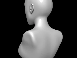 Mannequin head 3D Model