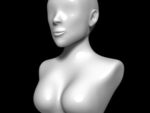 Mannequin head Model 3D