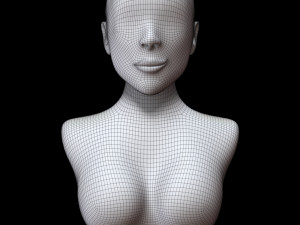 Mannequin head Model 3D
