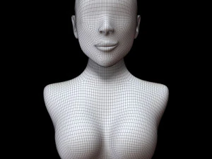Mannequin head 3D Model