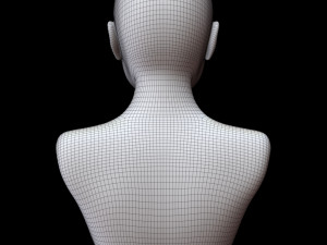 Mannequin head Model 3D