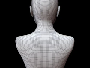 Mannequin head 3D Model