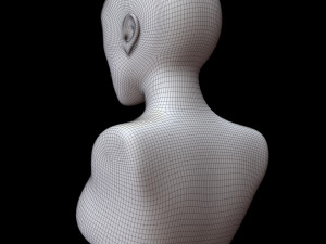 Mannequin head Model 3D