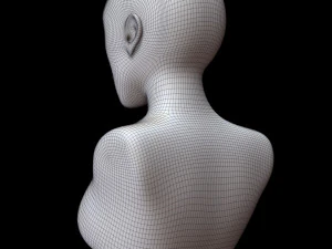 Mannequin head 3D Model