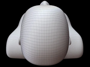 Mannequin head 3D Model
