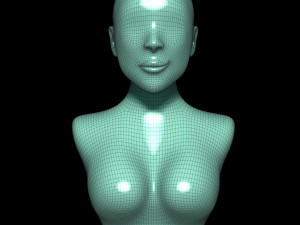 Mannequin head Model 3D