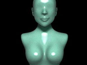 Mannequin head 3D Model
