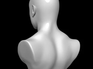 Mannequin Head 3D Model