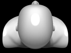 Mannequin Head 3D Model