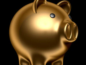 Pig Money Box 3D Model