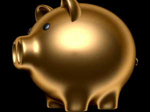 Pig Money Box 3D Model