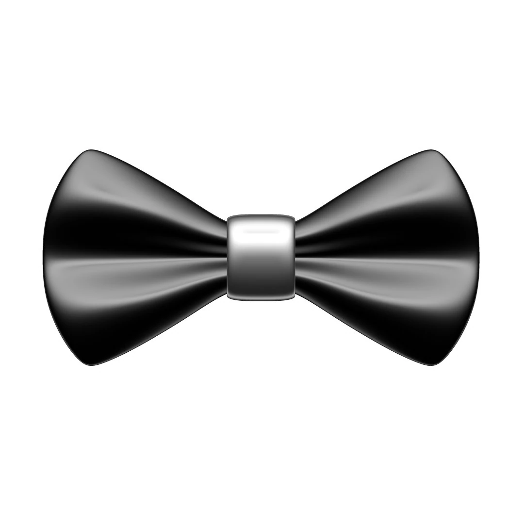 Bow Tie 3D Model .c4d .max .obj .3ds .fbx .stl .blend