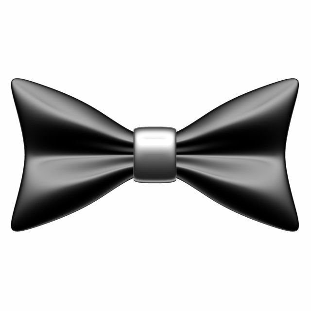 Bow Tie 3D Model .c4d .max .obj .3ds .fbx .stl .blend 