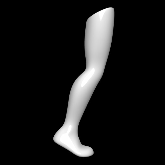 Mannequin Foot 3D मॉडल .c4d .max .obj .3ds .fbx .stl .blend 