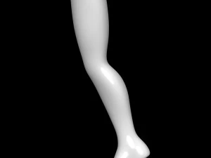 Mannequin Foot 3D Model