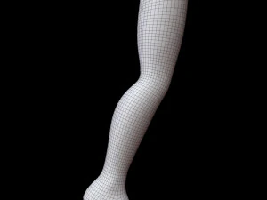 Mannequin Foot 3D Model