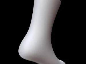 Meia Longa Modelo 3D