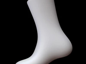 Meia Longa Modelo 3D