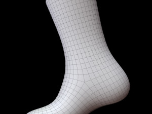 Long Sock 3D-Modell