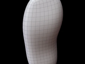 Meia Longa Modelo 3D