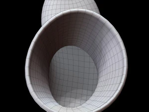 Meia Longa Modelo 3D