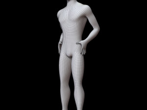 Mannequin Male 3D मॉडल