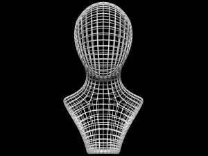 पुतला सिर तार 3D मॉडल