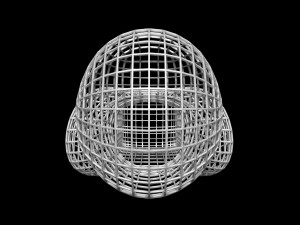Mannequin Head Wire 3D Model