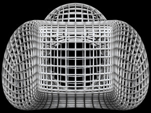 Mannequin Head Wire 3D Model