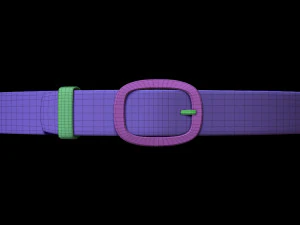 Belt Leather 3D Model