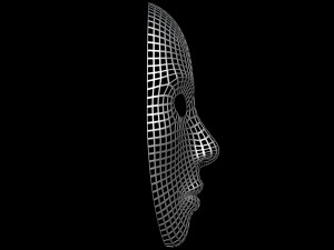 Mask Wire 3D Model